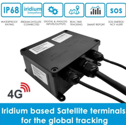 TR130-4G (4G + Iridium Dual Mode Hybrid Tracker)